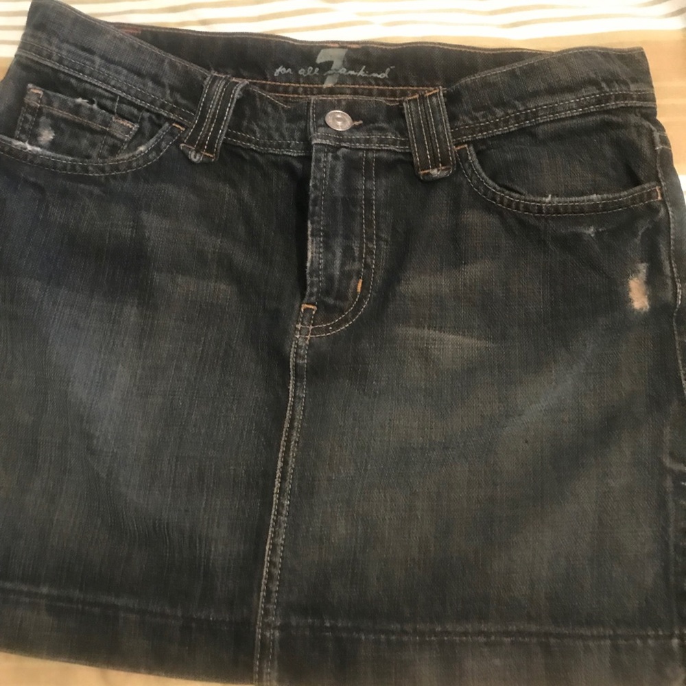 7 for all mankind women’s skirt